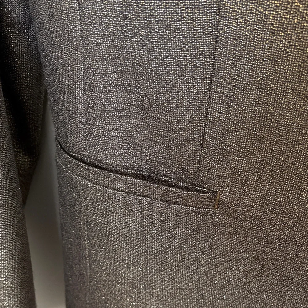 Banana Republic Shimmering Gold Blazer 4p - Picture 6 of 12